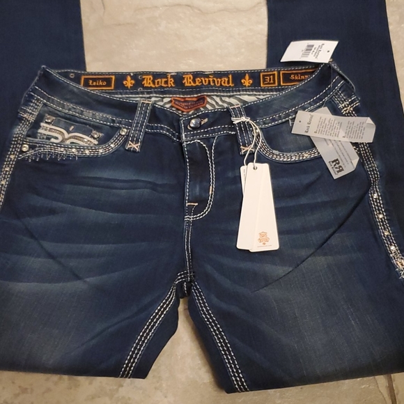 Womens rock revival jeans - Picture 4 of 7